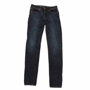 American Eagle Distress Hi-Rise Jegging Jeans 00 R Regular